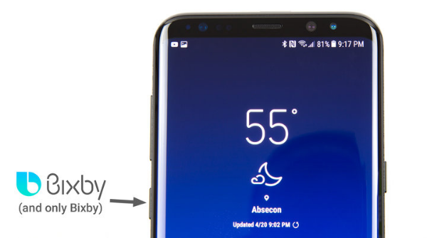 ▲ 三星的 Bixby 语音键，就因使用频次太低而被用户质疑其存在价值