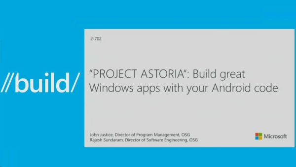 微软之前在WP/Windows10M移动平台上，也推出过兼容安卓App的企划