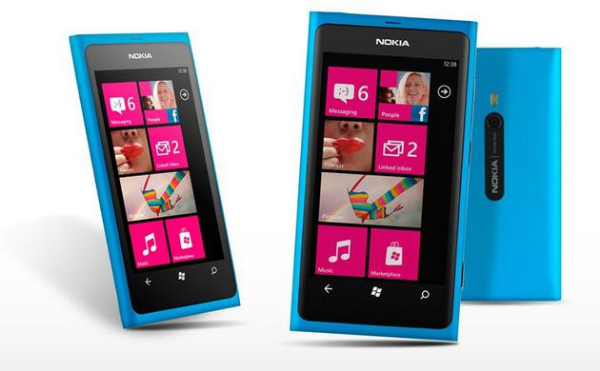  ▲ Lumia 800